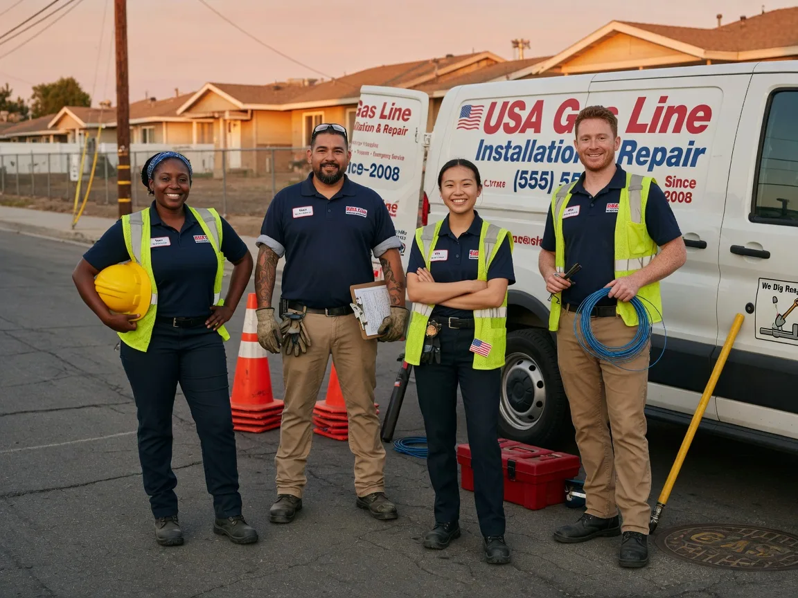 Gas Line Installation company in Blencoe, IA
